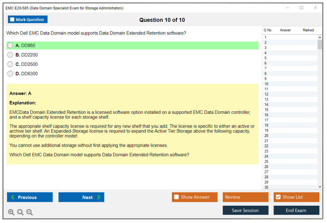 Relevant D-ECS-DS-23 Exam Dumps