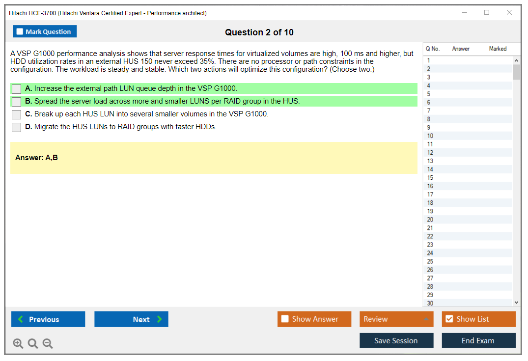 HCE-5920 Exam Passing Score