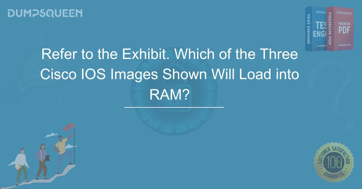 Refer to the Exhibit. Which of the Three Cisco IOS Images Shown Will Load into RAM?