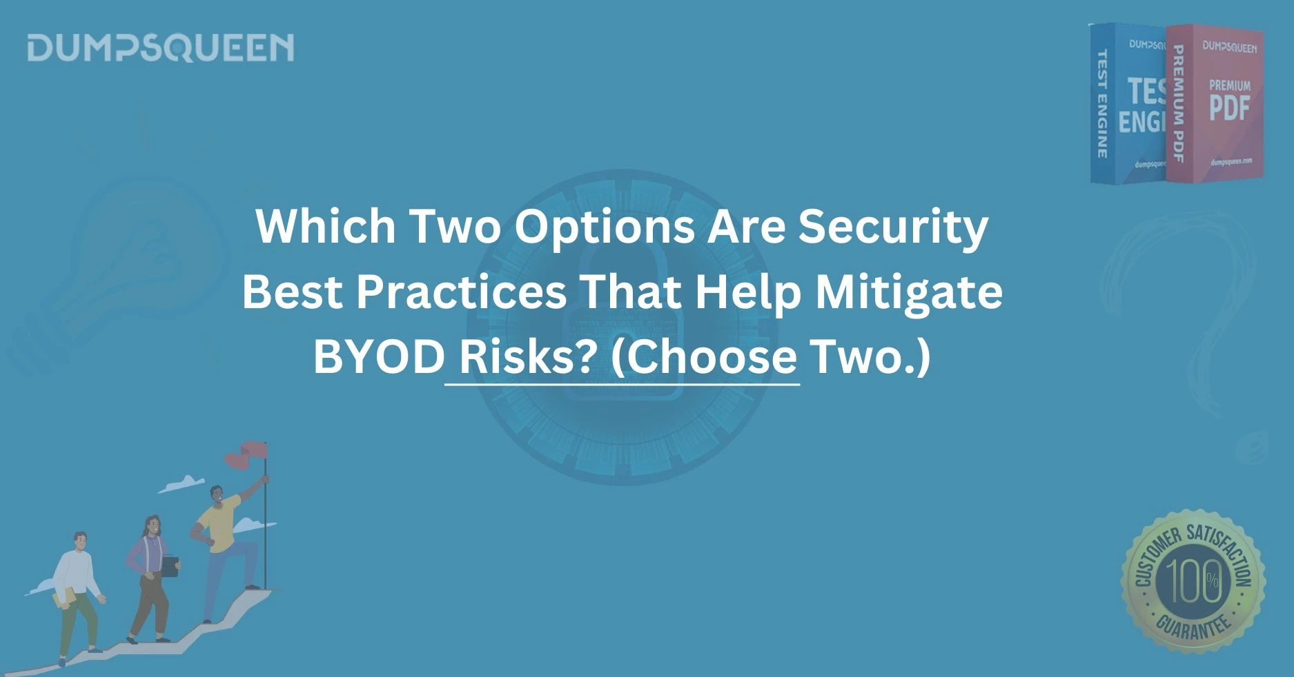 Which Two Options Are Security Best Practices That Help Mitigate BYOD Risks? (Choose Two.)