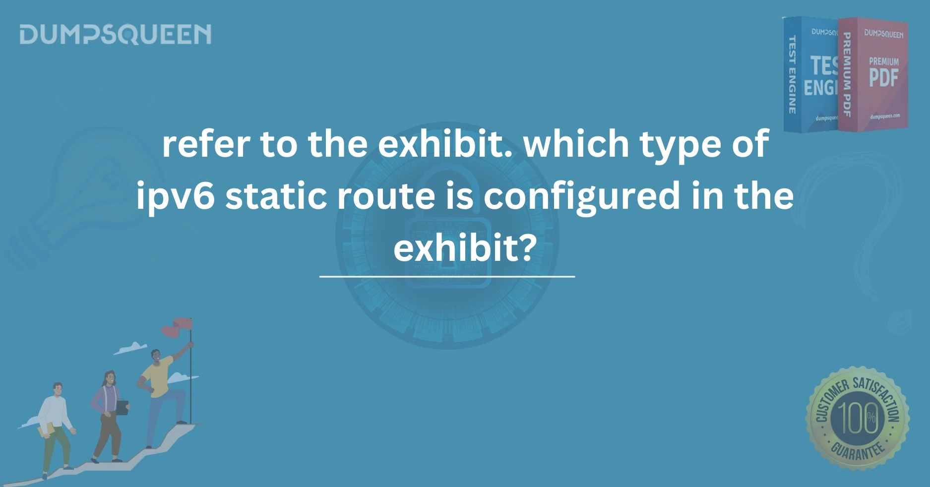 Refer to the exhibit. Which type of IPv6 static route is configured in the exhibit?