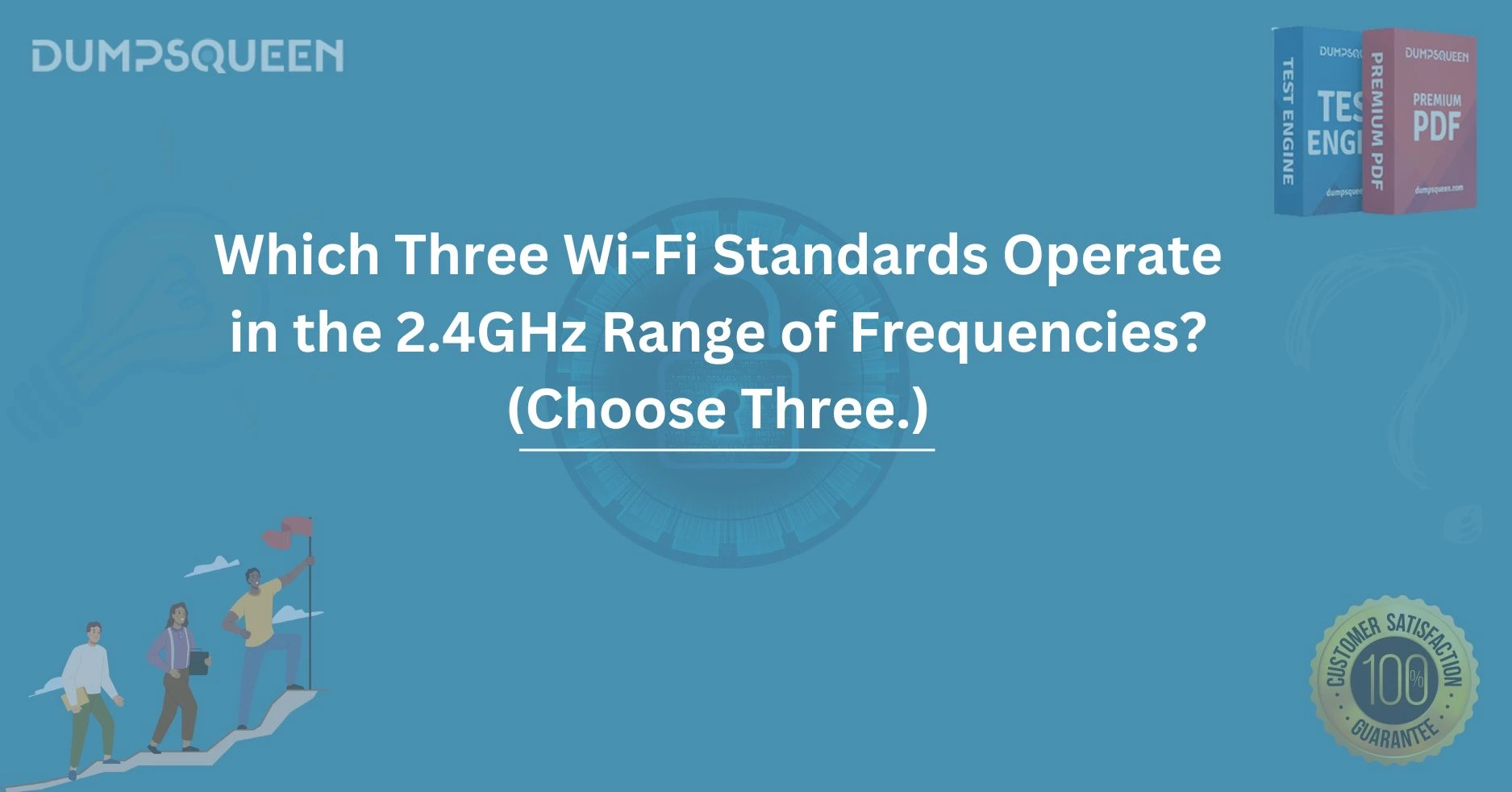 Which Three Wi-Fi Standards Operate in the 2.4GHz Range of Frequencies (Choose Three.)