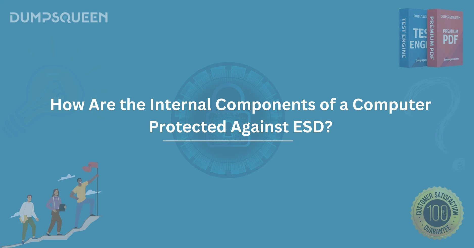 How Are the Internal Components of a Computer Protected Against ESD?