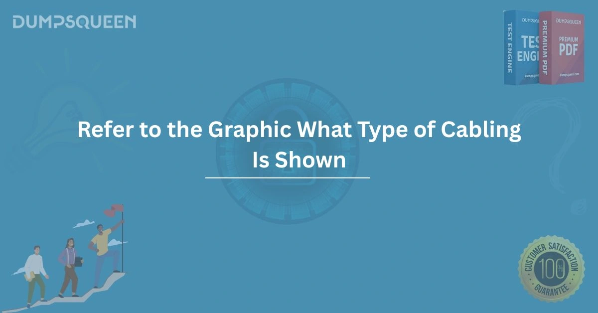 Understanding Network Diagrams Refer to the Graphic What Type of Cabling Is Shown