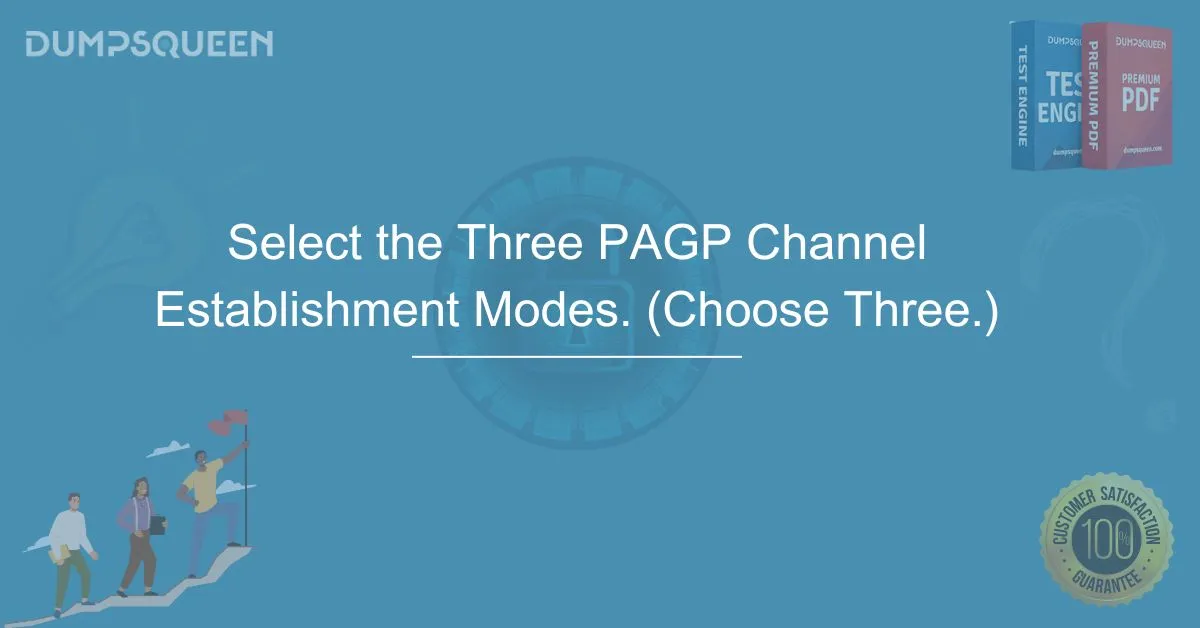 Select the Three PAGP Channel Establishment Modes. (Choose Three.)