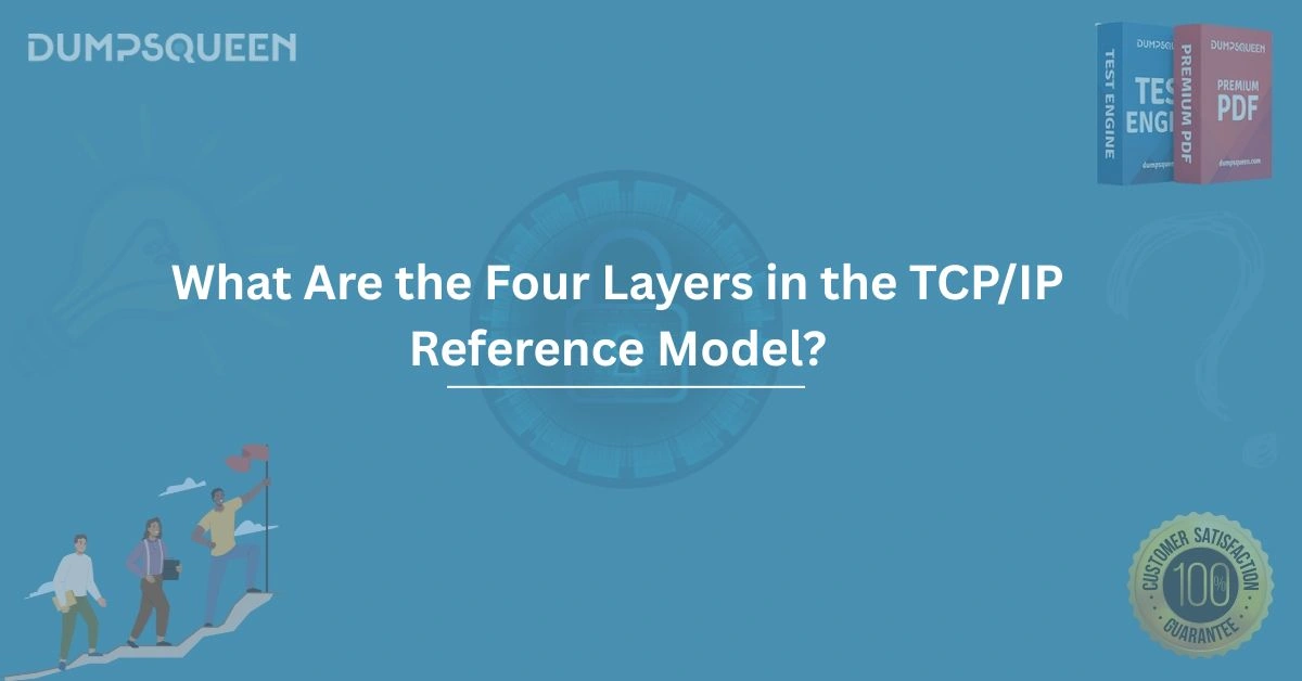 What are the four layers in the tcp/ip reference model?