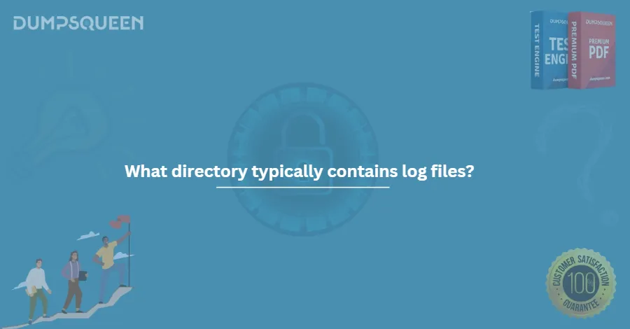 What directory typically contains log files?