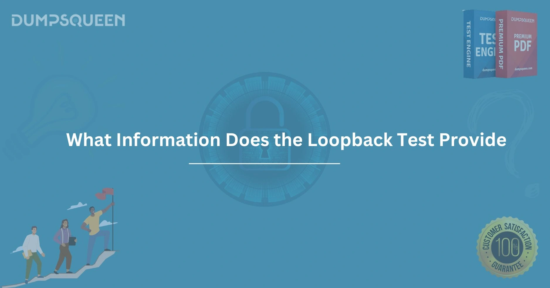 What information does the loopback test provide