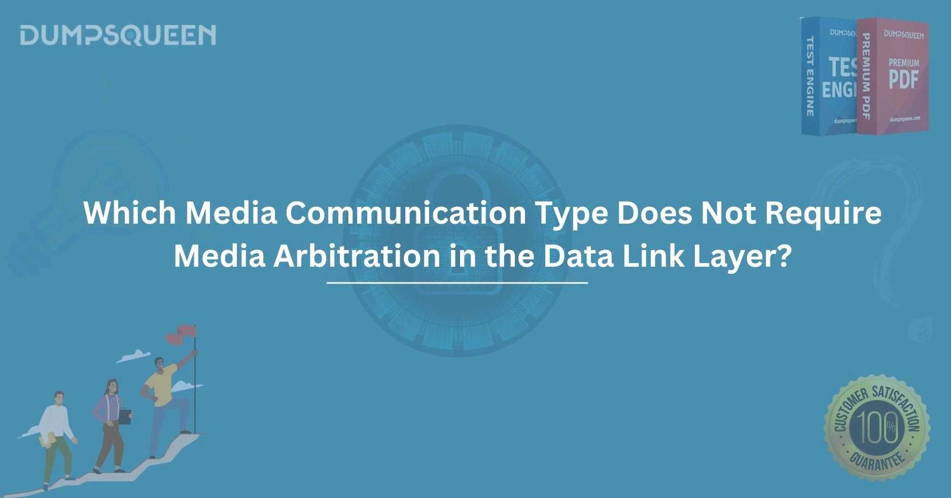 Which Media Communication Type Does Not Require Media Arbitration in the Data Link Layer?