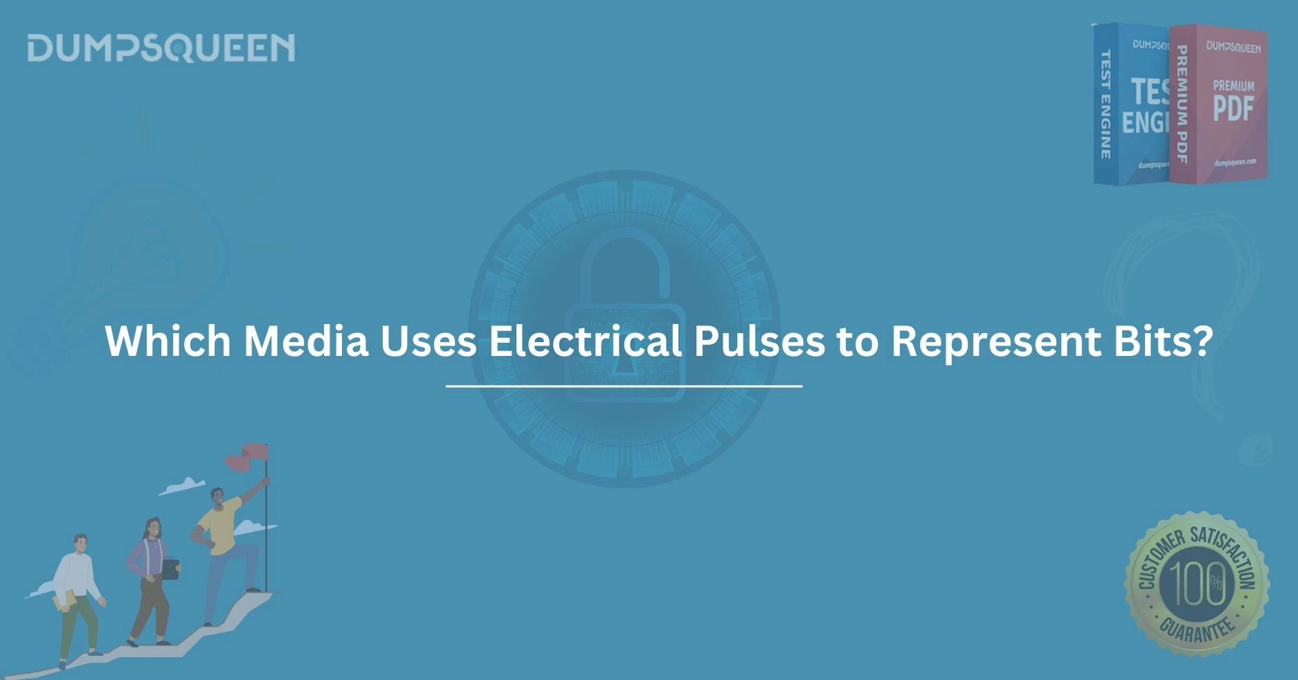 Which Media Uses Electrical Pulses to Represent Bits? Explore the Key Technologies