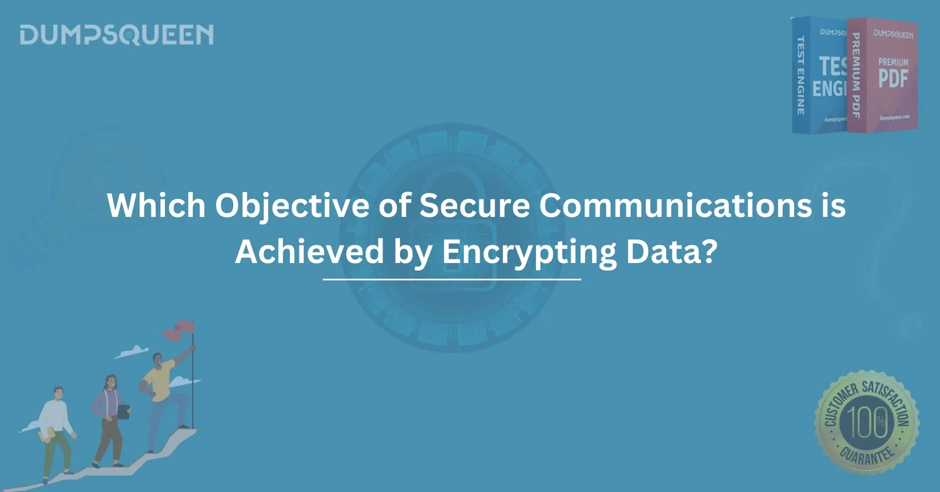 Which Objective of Secure Communications is Achieved by Encrypting Data?