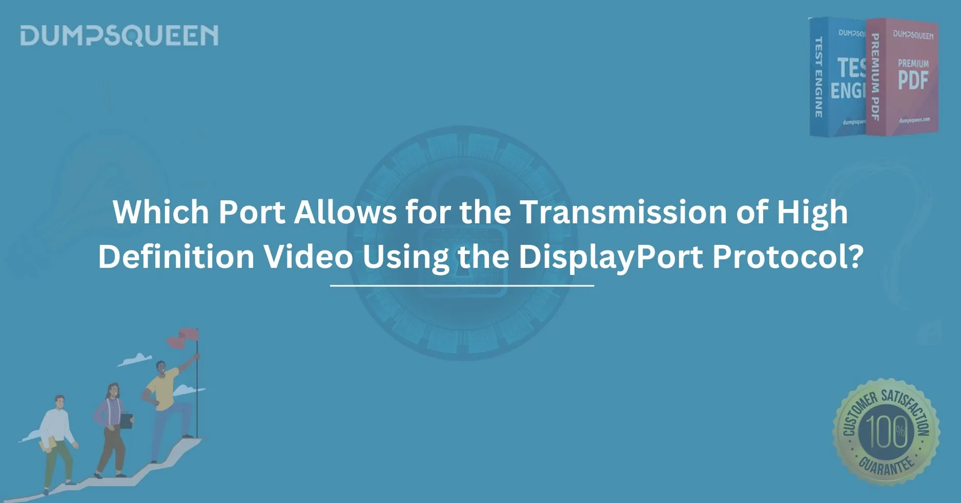 Which Port Allows for the Transmission of High Definition Video Using the DisplayPort Protocol?