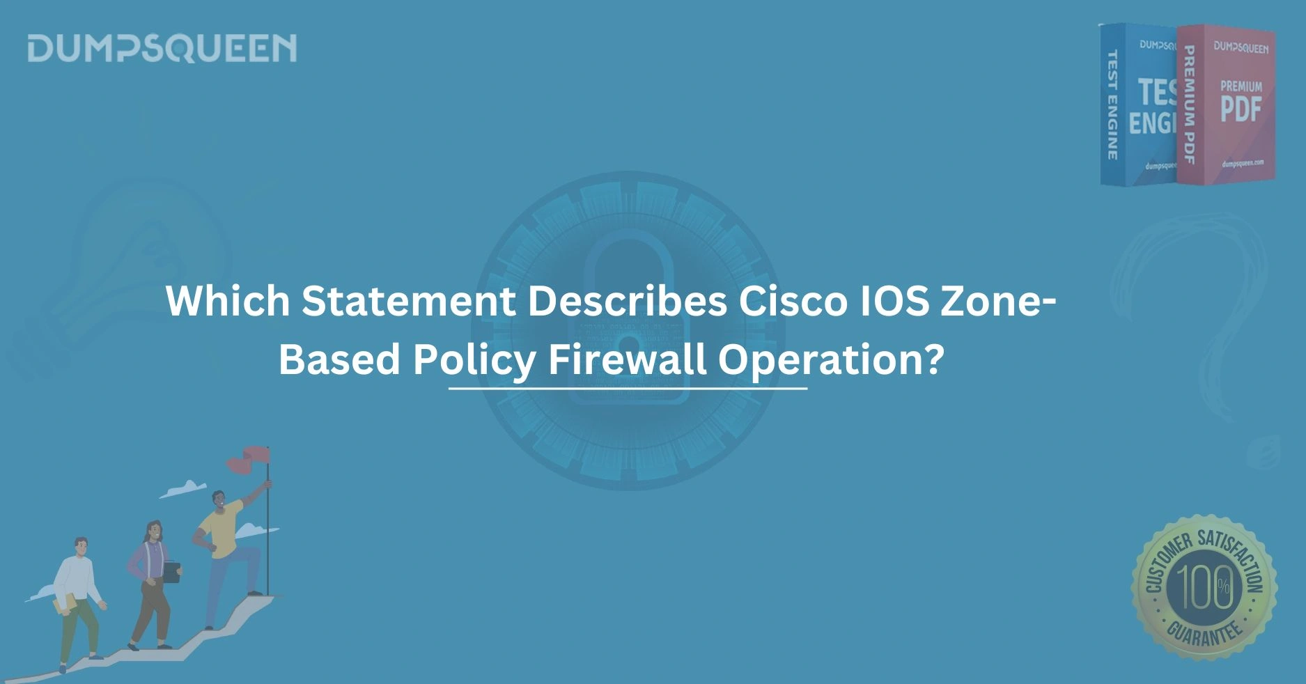 Which Statement Describes Cisco IOS Zone-Based Policy Firewall Operation?