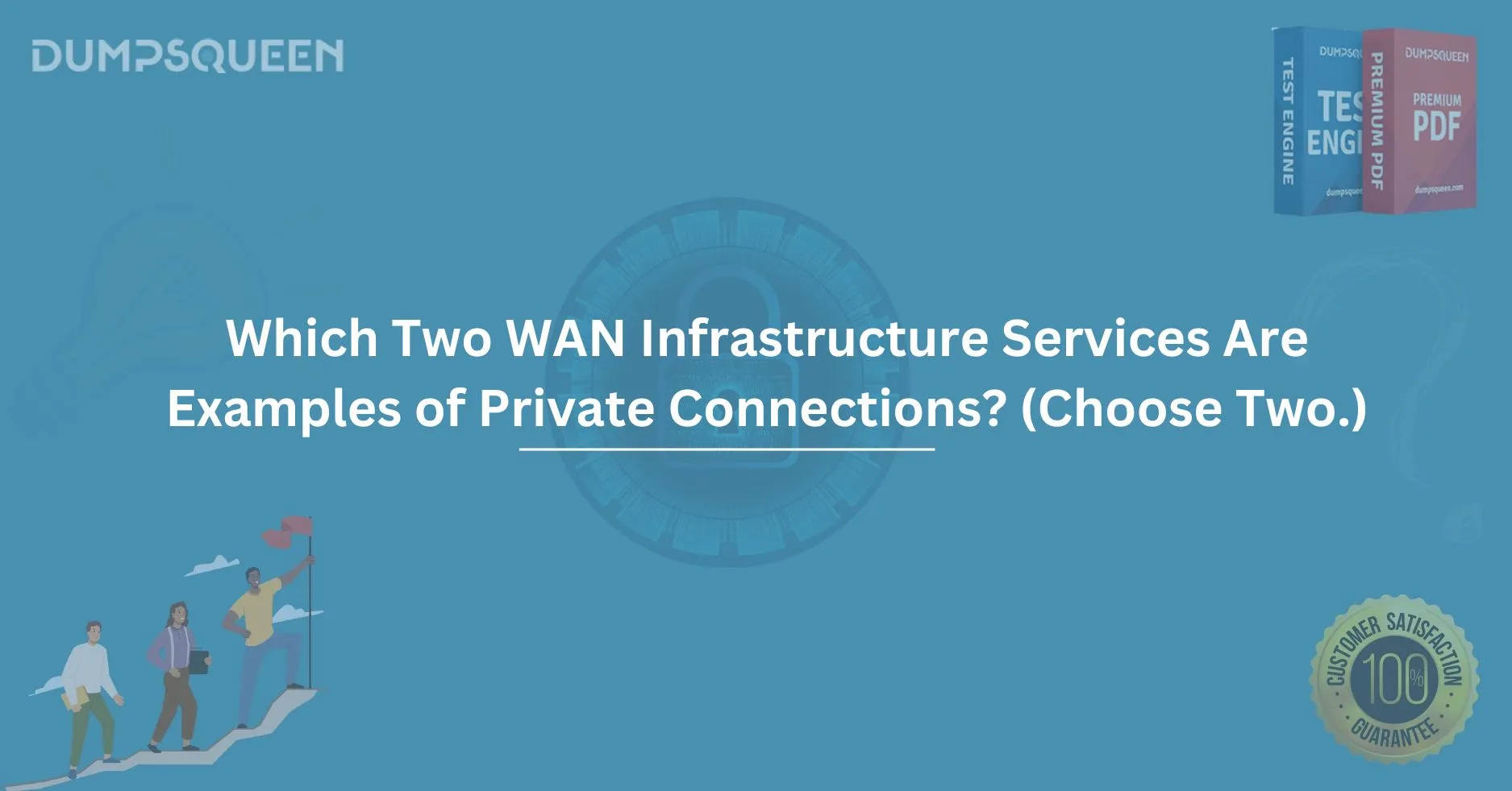 Which Two WAN Infrastructure Services Are Examples of Private Connections? (Choose Two.)