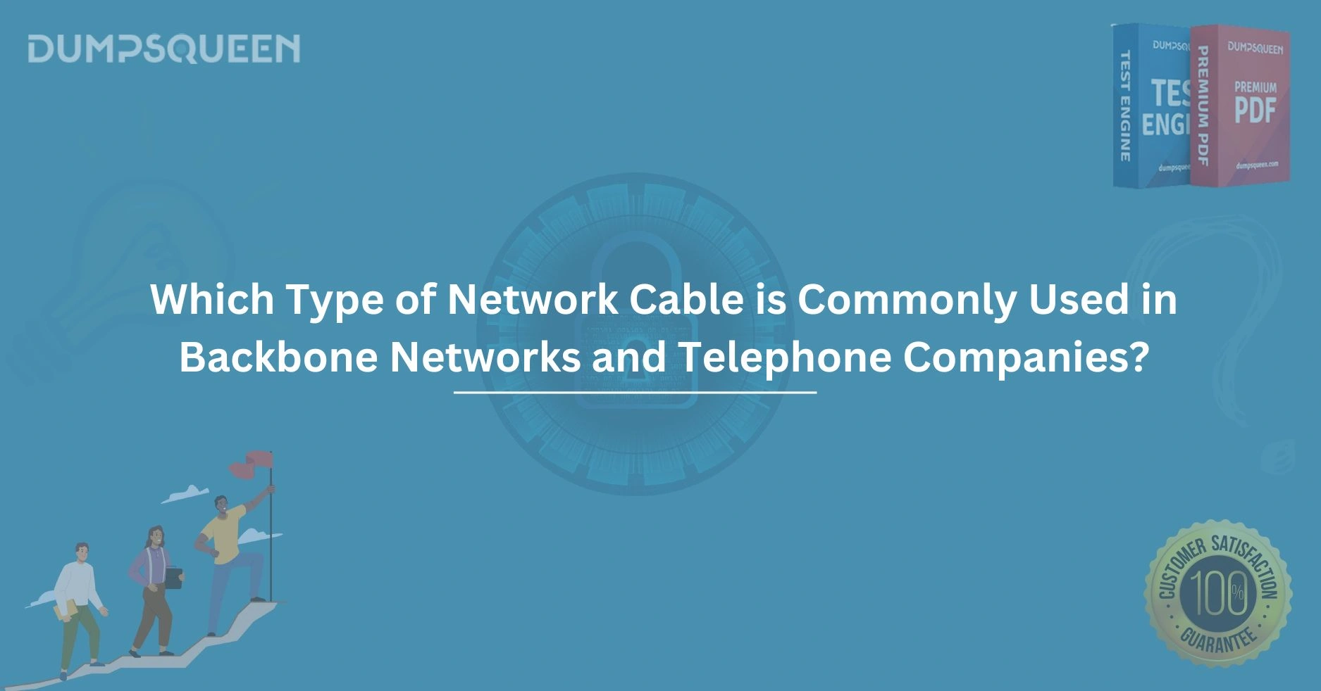 Which Type of Network Cable is Commonly Used in Backbone Networks and Telephone Companies?