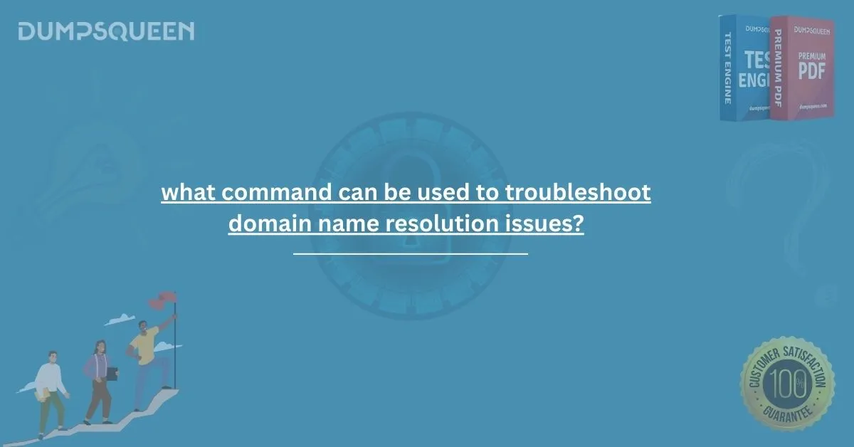 Complete Explanation of What Command Can Be Used to Troubleshoot Domain Name Resolution Issues