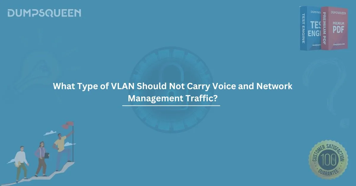What Type of VLAN Should Not Carry Voice and Network Management Traffic?