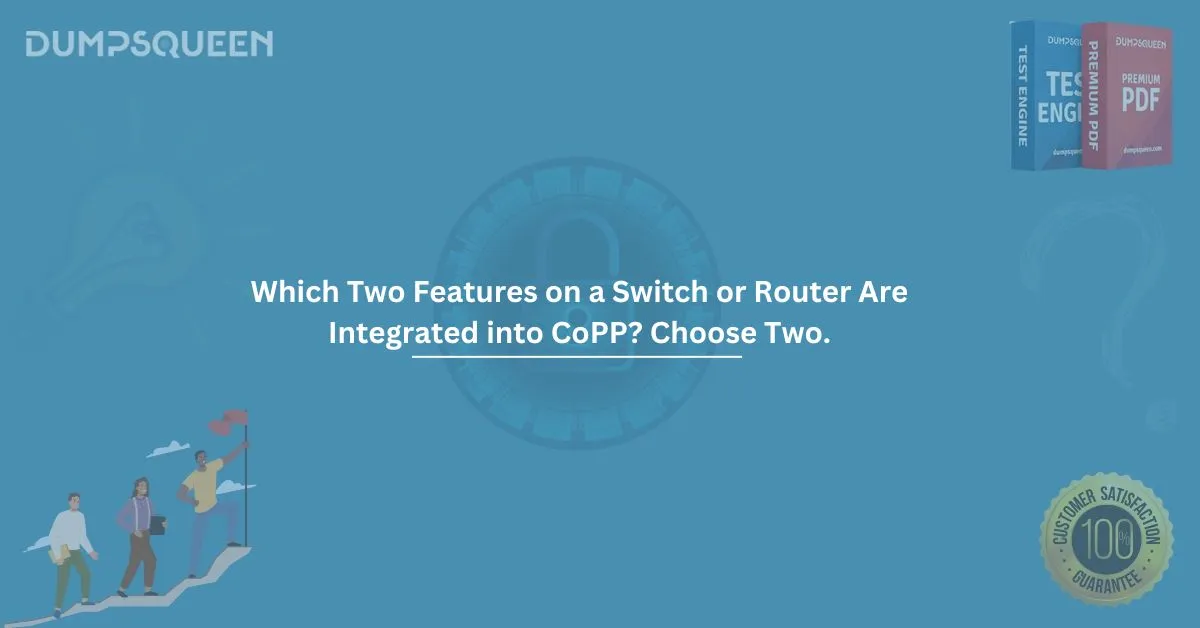 Which Two Features on a Switch or Router Are Integrated into CoPP? Choose Two.
