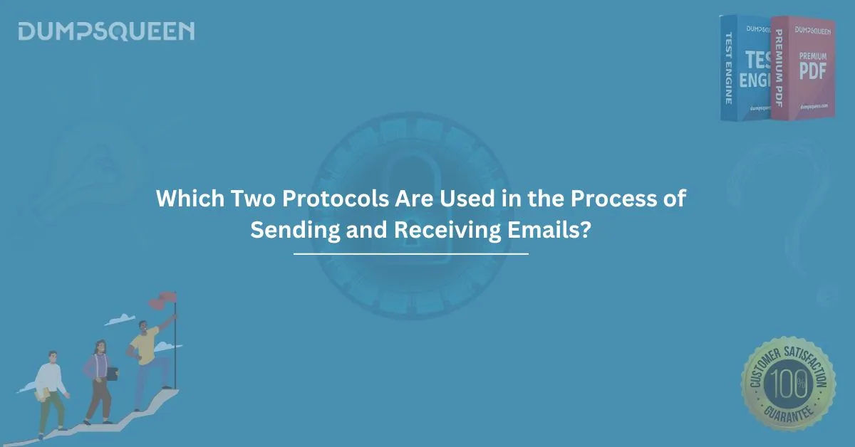 Which Two Protocols Are Used in the Process of Sending and Receiving Emails? (Choose Two.)