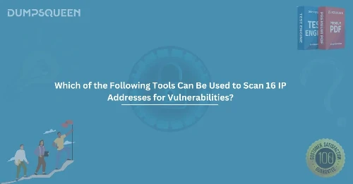 Which of the Following Tools Can Be Used to Scan 16 IP Addresses for Vulnerabilities?