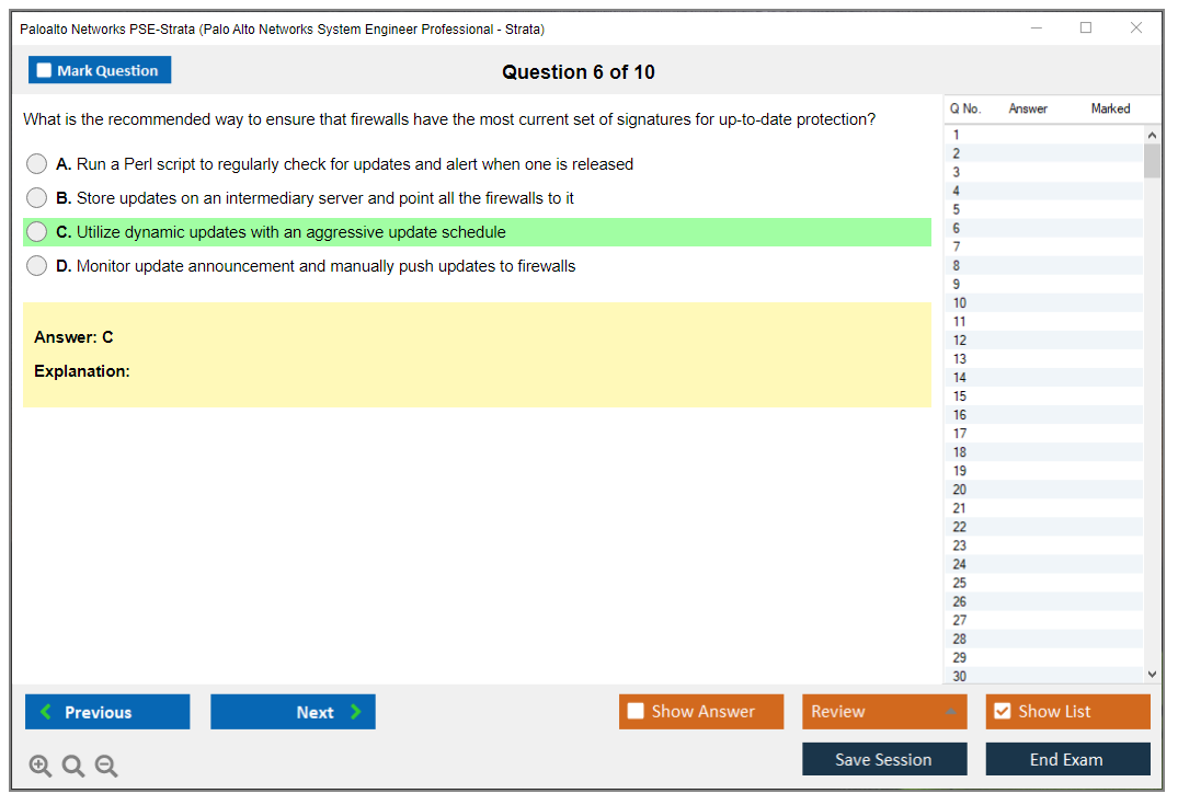 Updated PSE-Strata-Associate Dumps