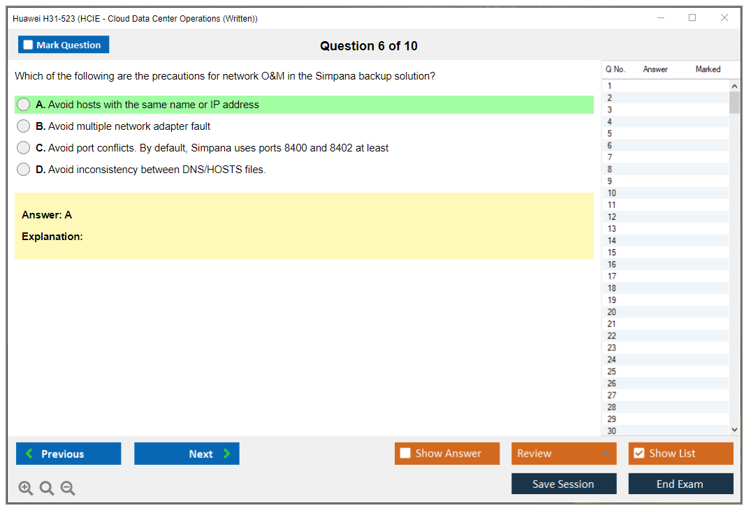 H31-131 Latest Test Guide